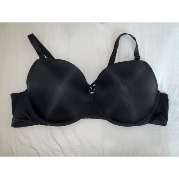 Torrid Curve XO Plunge Push-up Bra size 48C in Black - Picture 3 of 5
